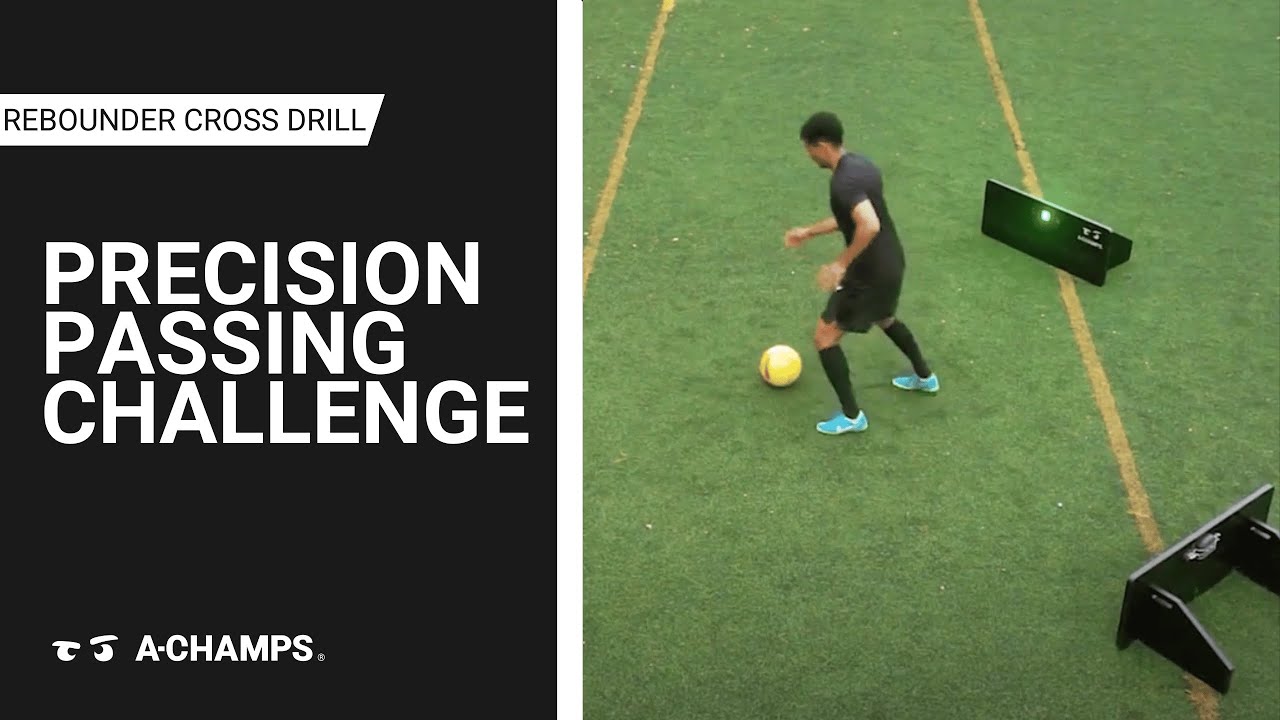 Precision Passing Challenge: A-Champs Rebounder Cross Drill