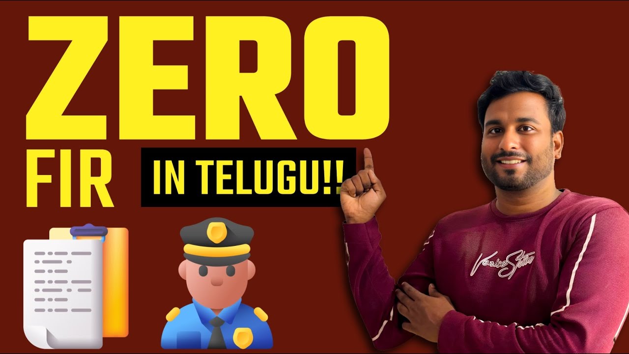 ZERO FIR Explained in Telugu
