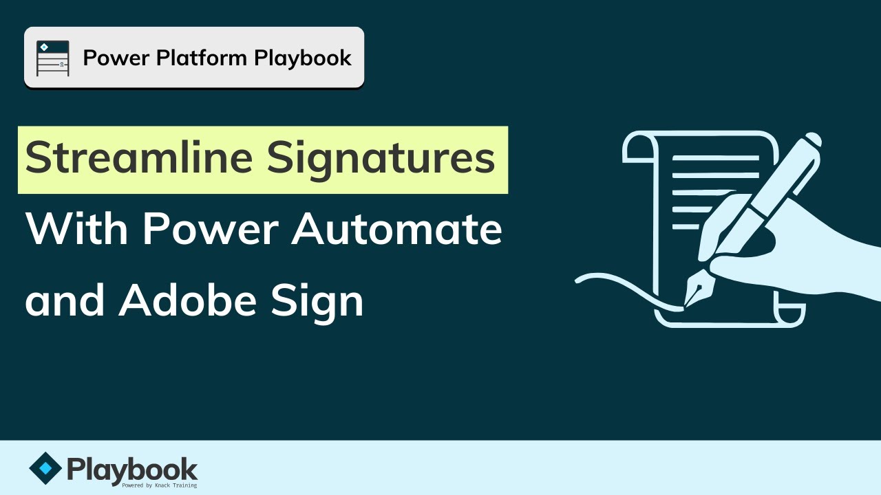 PDF Signature Automation with Power Automate