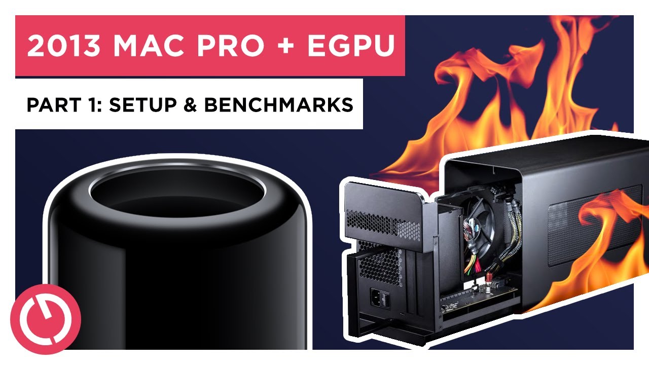 eGPU с Mac Pro 2013 года и Thunderbolt 2
