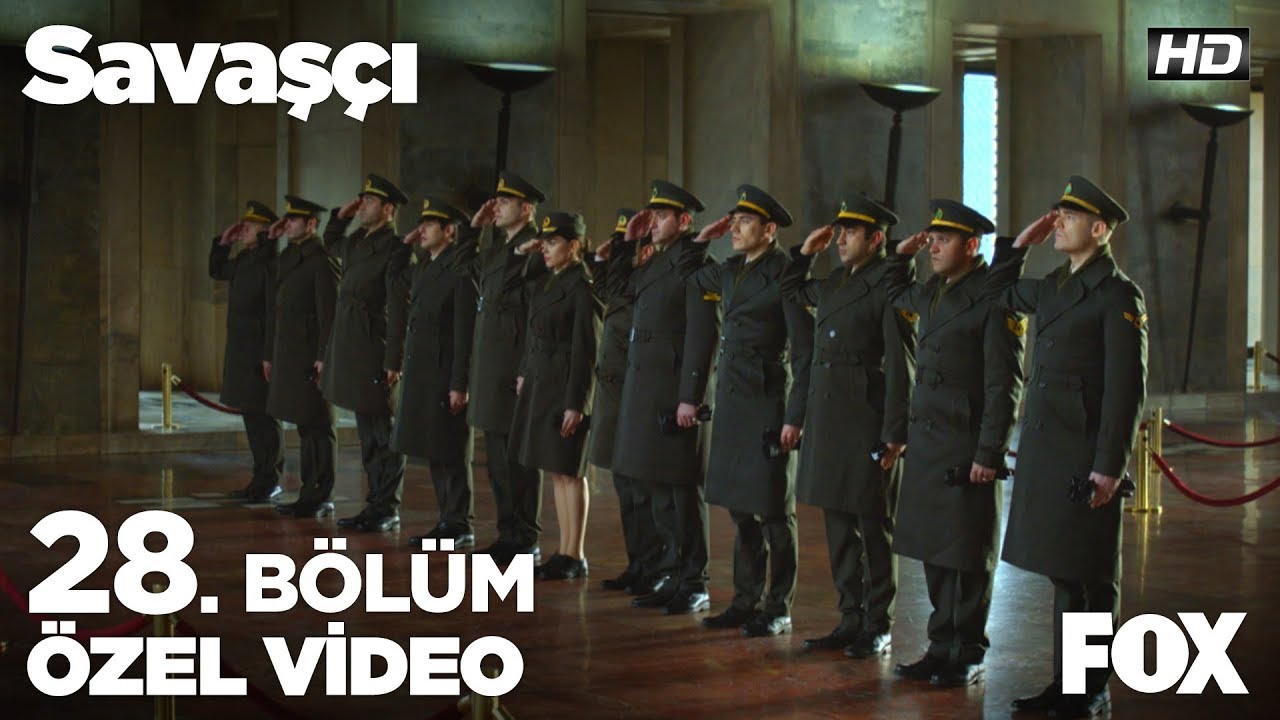 Kılıç Timi, Ata'nın huzurunda selam duruyor... Savaşçı 28. Bölüm