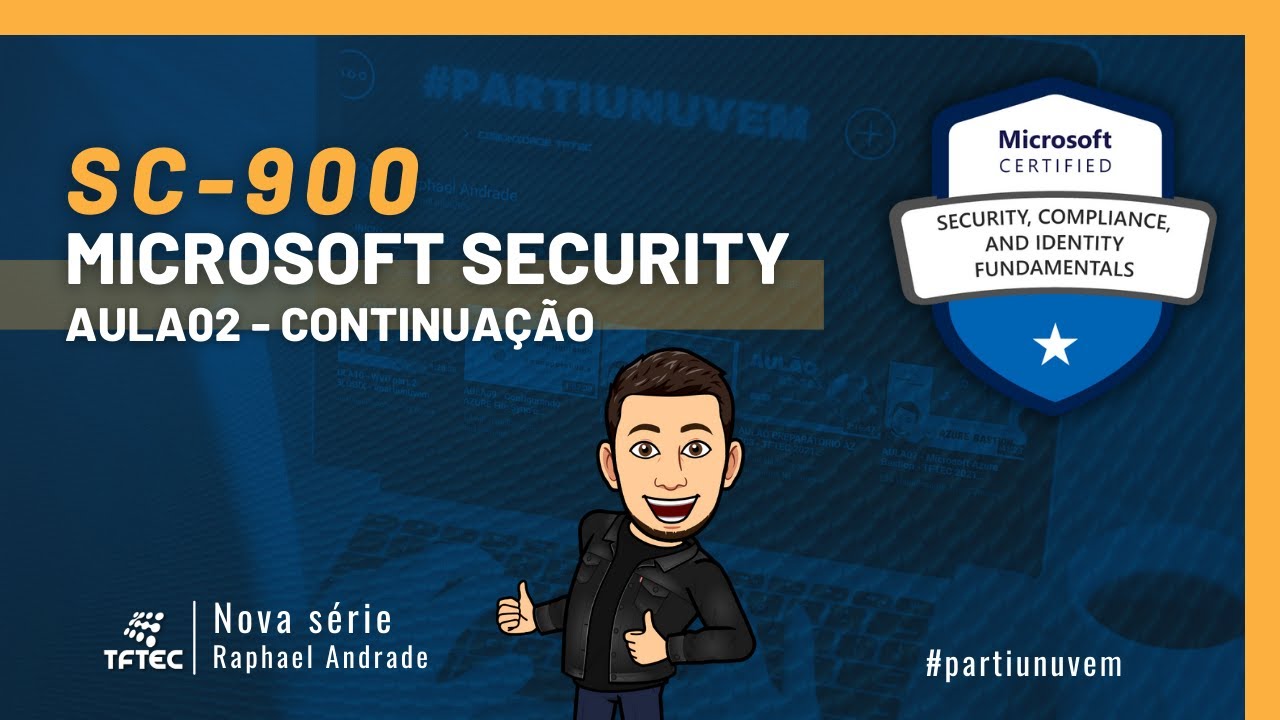 [LIVE-02]  Série SC-900 - continuação - #partiunuvem