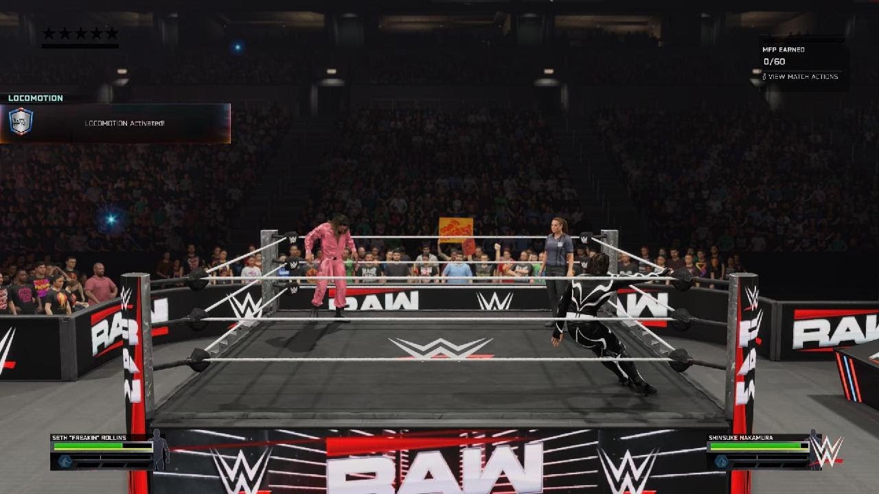 WWE 2K25 SHINSUKE NAKAMURA 🆚 SETH 