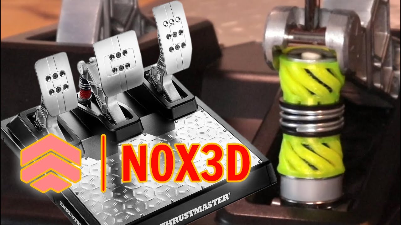 [ОБЗОР] Комплект модернизации NOX3D ULTIMATE T-LCM MOD 🔸Thrustmaster T-LCM Brake MOD🔸