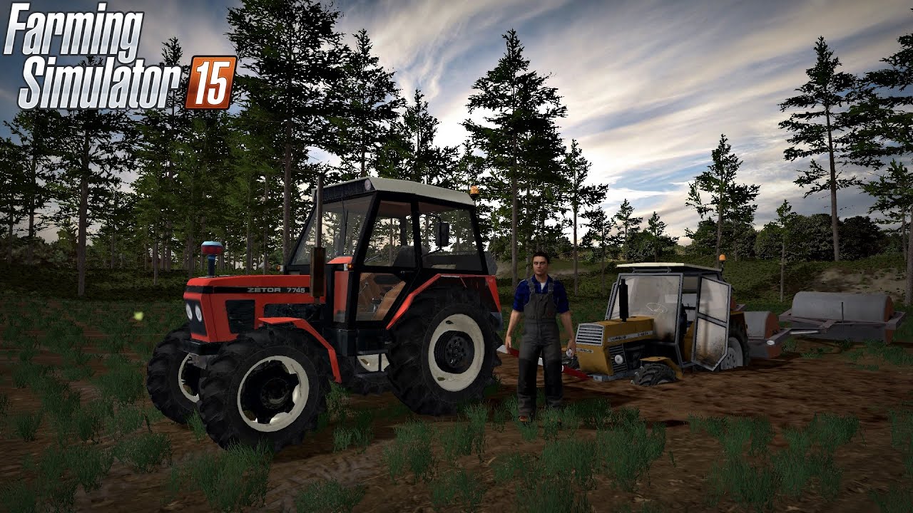 Let's Play Farming Simulator 2015 #32 Wałowanie, bronowanie i gadanie z kamerką