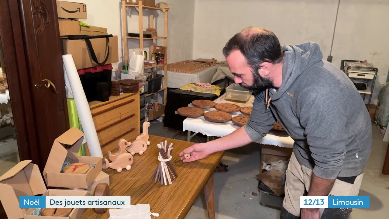 Cet artisan remet les jeux en bois au go&ucirc;t du jour