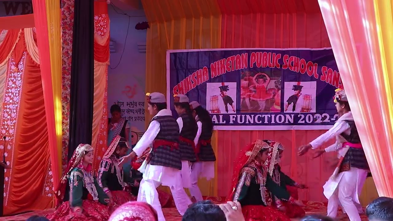 Gaddi Dance by ||SHIKSHA NIKETAN PUBLIC SCHOOL|| Sansal || prepaired by Suren Dakhriyal.