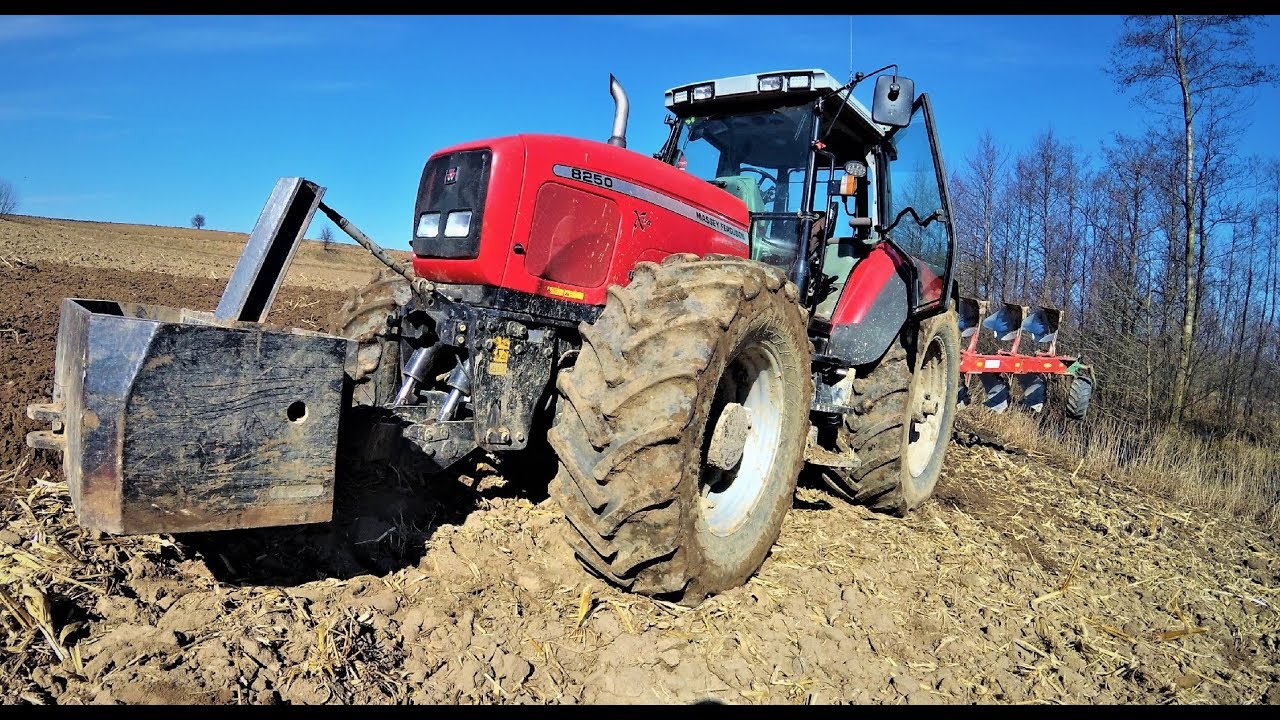 Orka 2018 | Massey Ferguson 8250 |Wtopa podczas Wożenia ziemi | GR Migdalski