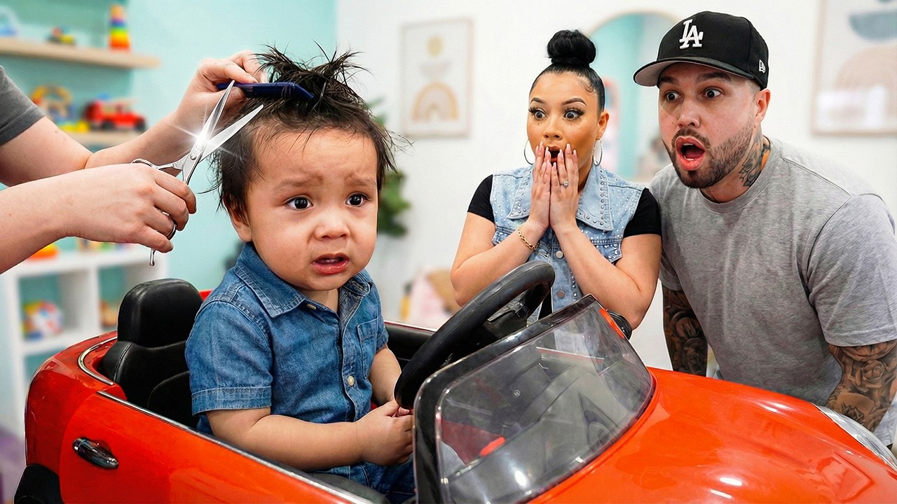Our Baby’s First Haircut… This Didn’t Go As Planned *Emotional*