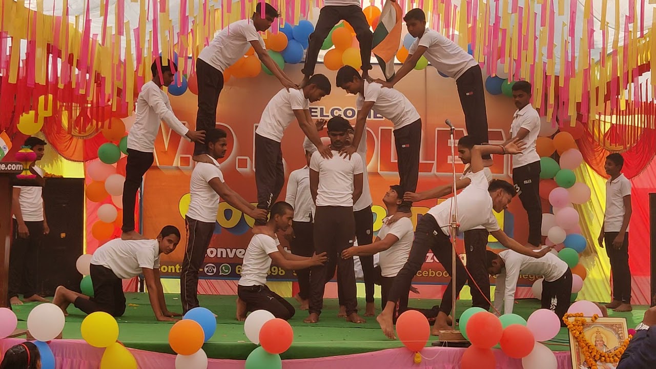 Multi Layered Best Human Pyramid Performance