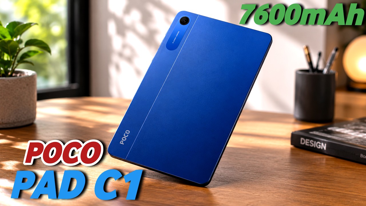 Poco Pad C1 &ndash; świetny tani tablet z baterią 7600 mAh