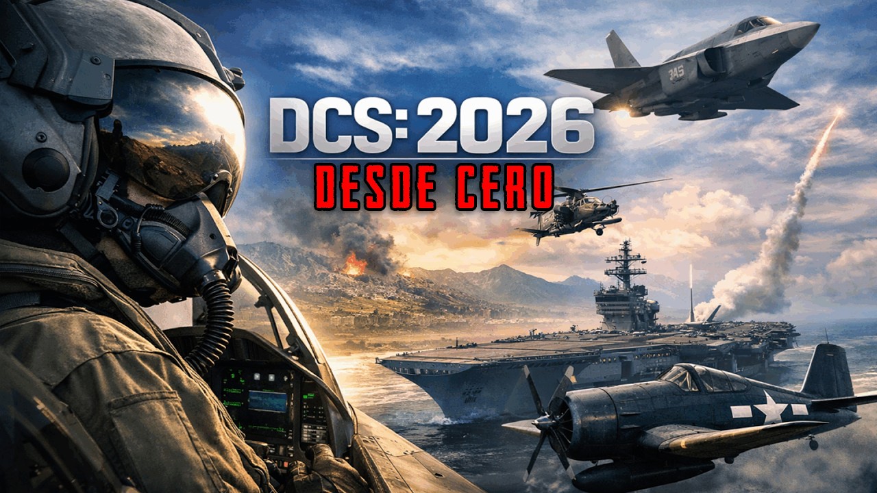 Cómo empezar en DCS World en 2026 (GRATIS y desde cero)