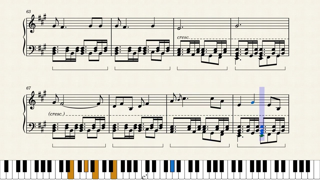 Fade Into You – Mazzy Star Piano Arrangment
