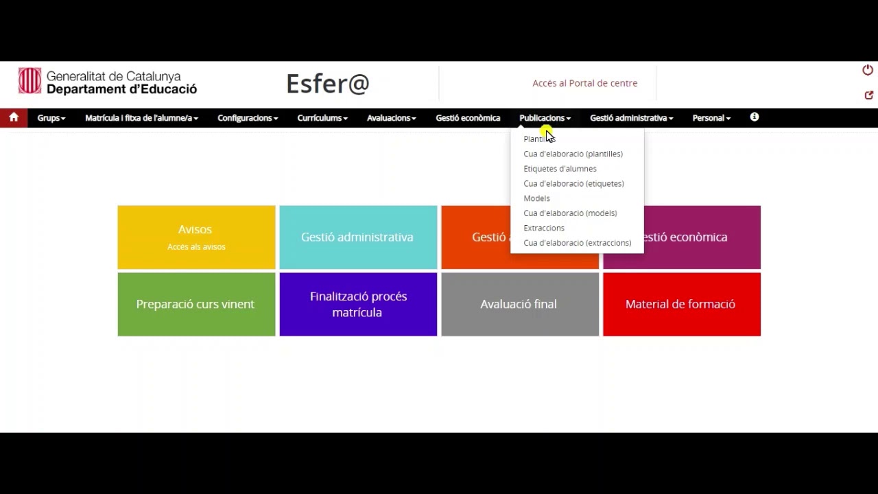 ADMN - ESFERA - Com Importar els alumnes d'Esfera