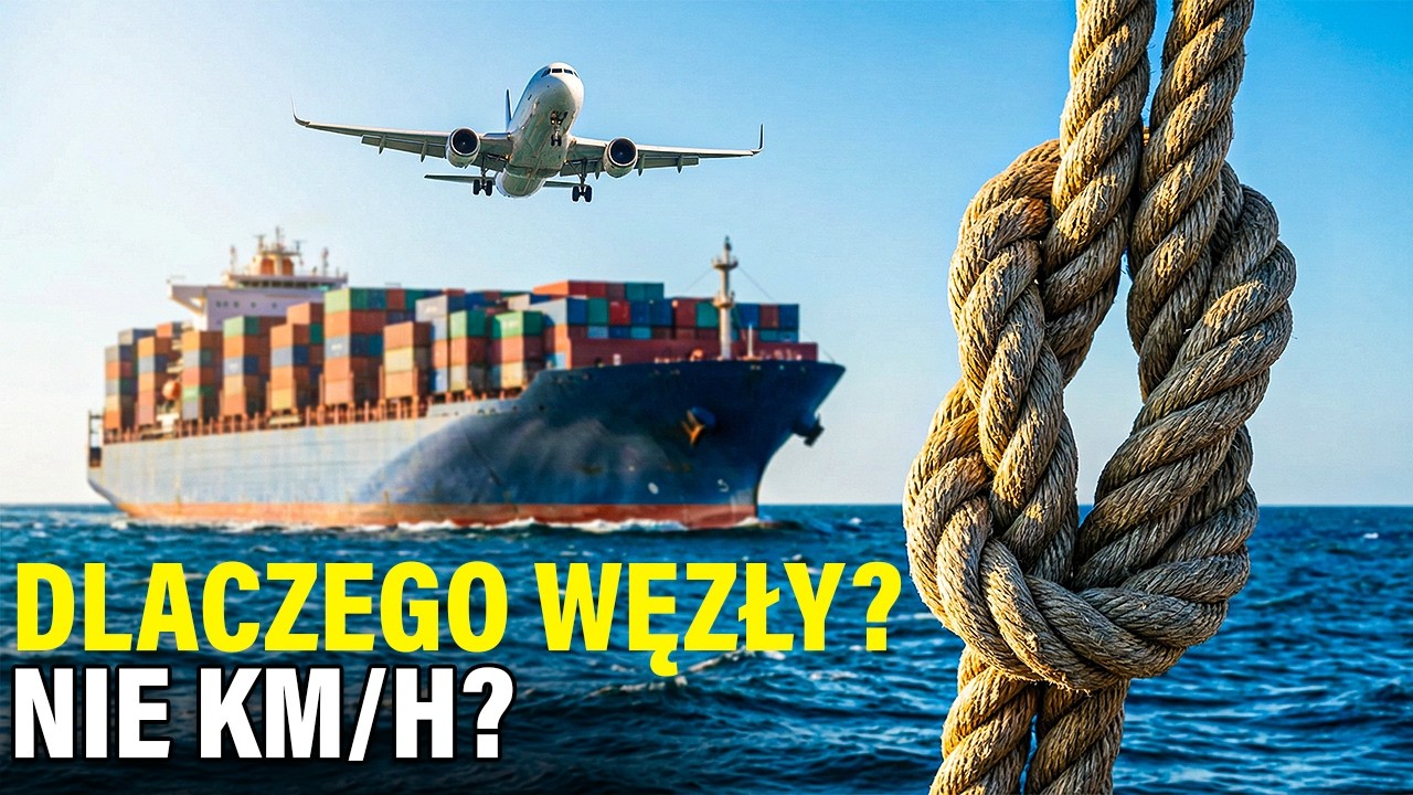 Dlaczego Statki I Samoloty Używają WĘZŁÓW A Nie KM/H? Powód Którego Prawie Nikt Nie Zna