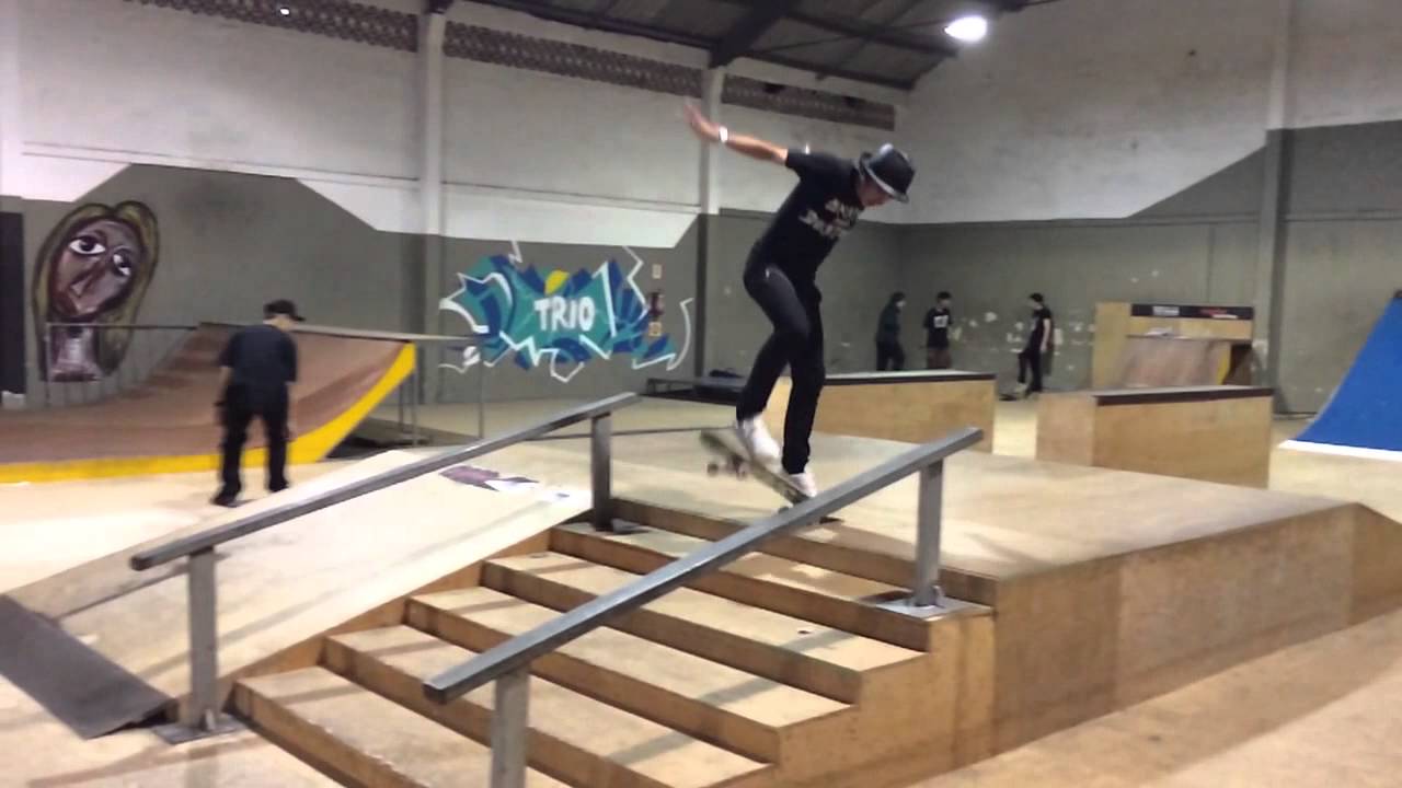 Luiz Neto e Willian Flash na Trio Skatepark