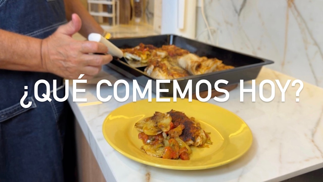 ¿QUÉ COMEMOS HOY? PESCADO EN COLCHON DE PAPAS
