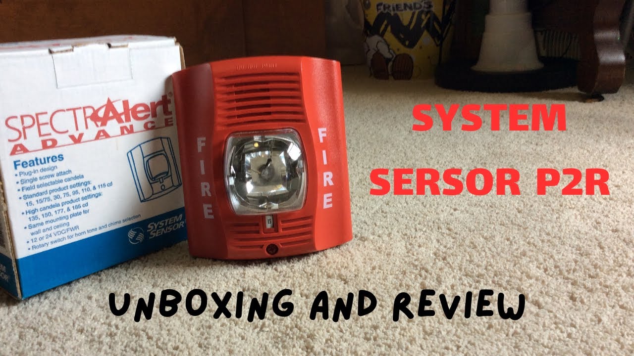 Unboxing the System Sensor P2R Horn/Strobe