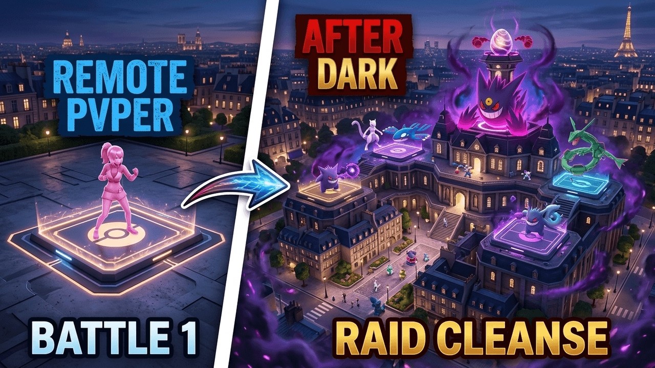 Gendrago After Dark - Pvp-remoting-Cleaning out pokemon.