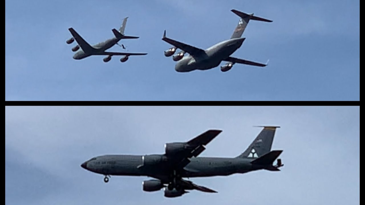 Boeing C-17 Globemaster III & KC-135 Stratotanker Demonstration - 2024 Thunder Over Louisville