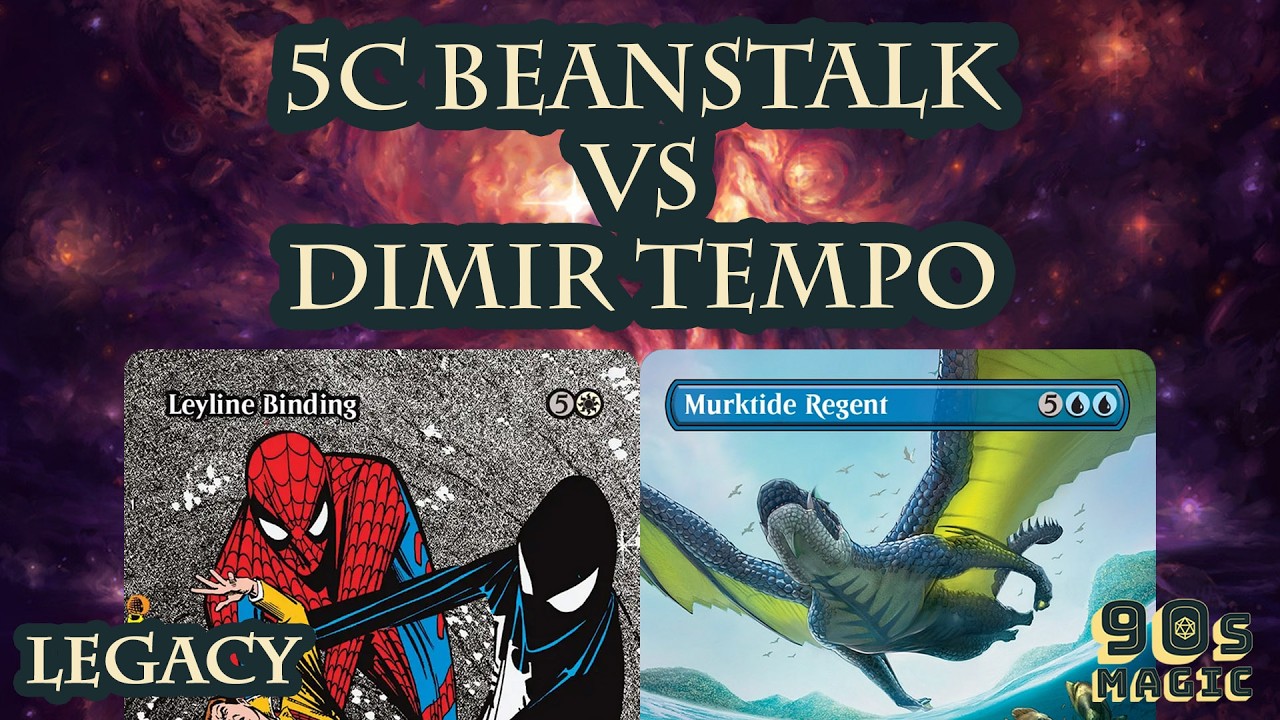 «Выиграй дуал» $1000 Legacy, раунд 3: 5c Beanstalk против Dimir Tempo