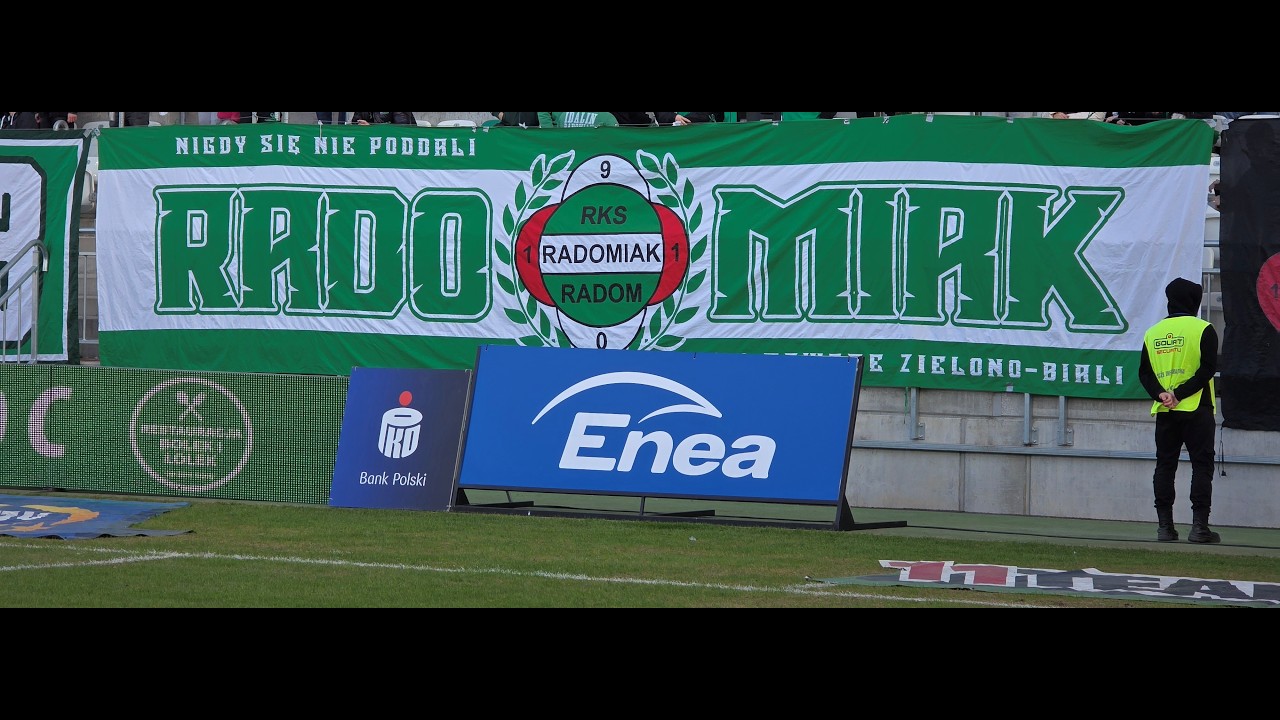 Doping Zielonych w meczu z GKS Katowice - Ekstraklasa 2025/26