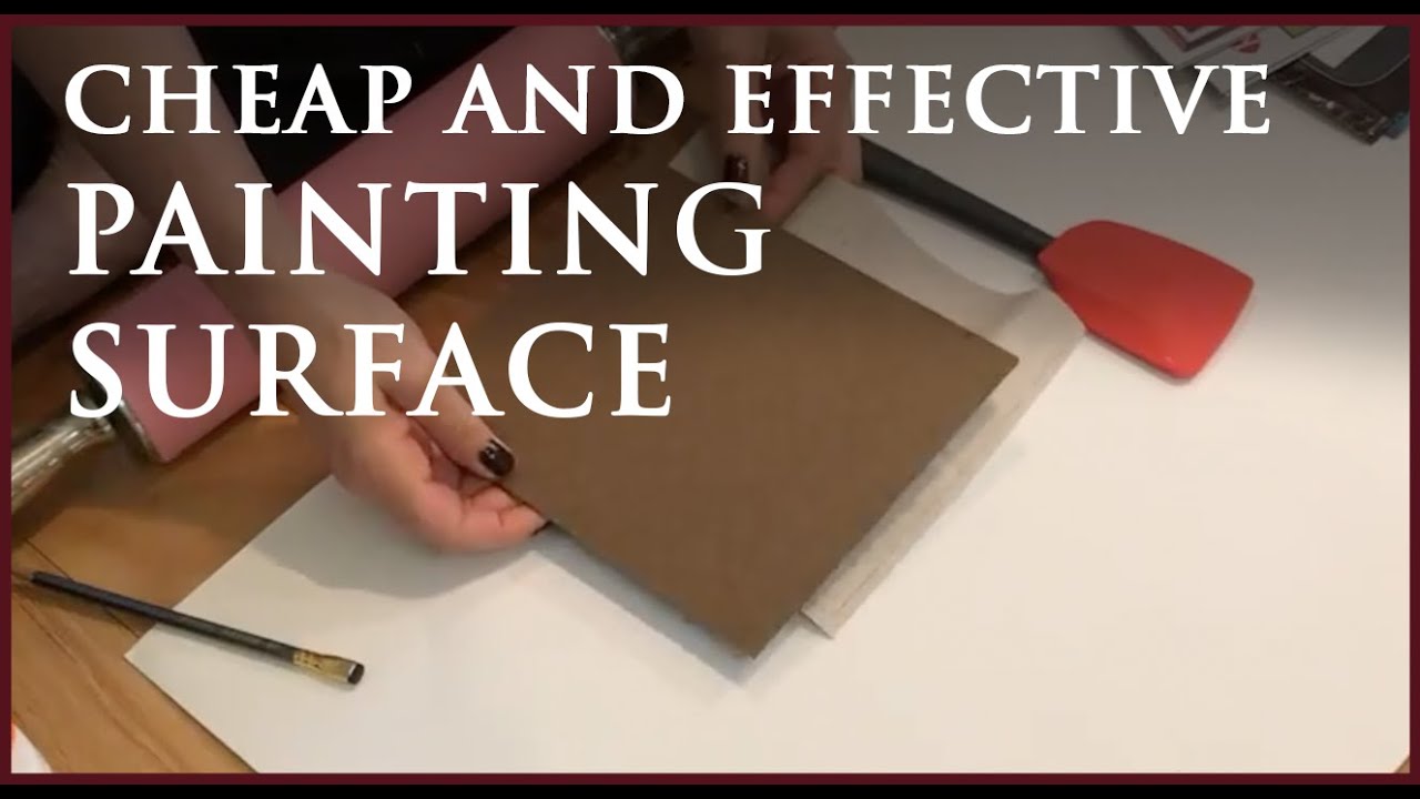 How to Make a Canvas Panel for Oil Painting with Meadow Gist - Watts Weekly