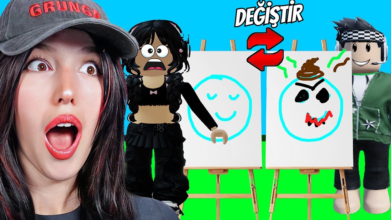 ROBLOX'TA ÇİZ VE DEĞİŞTİR!🖌️🎨🖼️