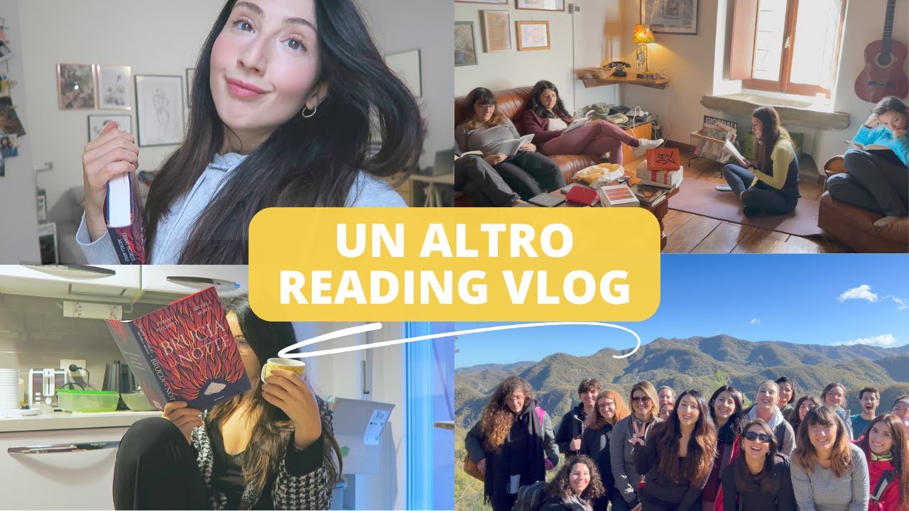 Ritiro di lettura, eventi e adulting - Reading Vlog
