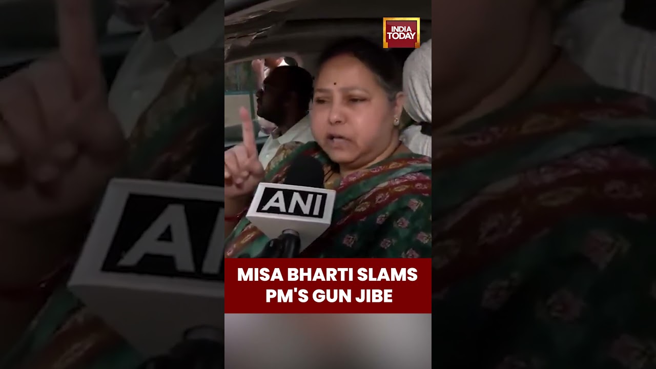 Misa Bharti Slams &lsquo;Double-Engine Govt&rsquo; | &ldquo;PM Talks Guns, Tejashwi Talks Jobs&rdquo; | India Today
