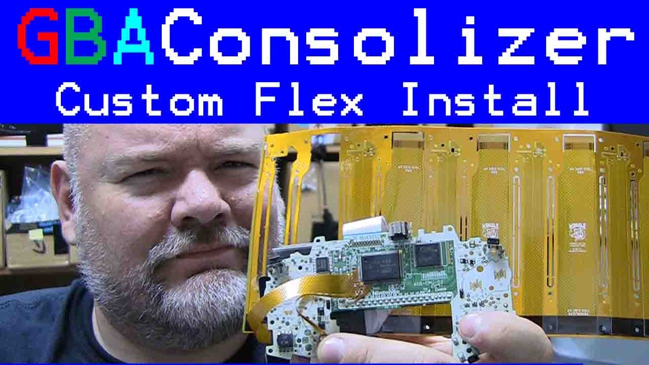 GBAConsolizer NEW custom flex install Woozle