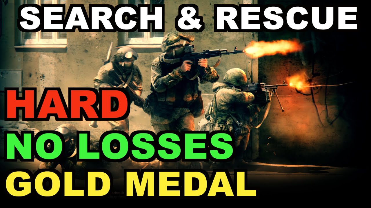 Broken Arrow : Russian Campaign - Search & rescue - HARD + No losses challenge
