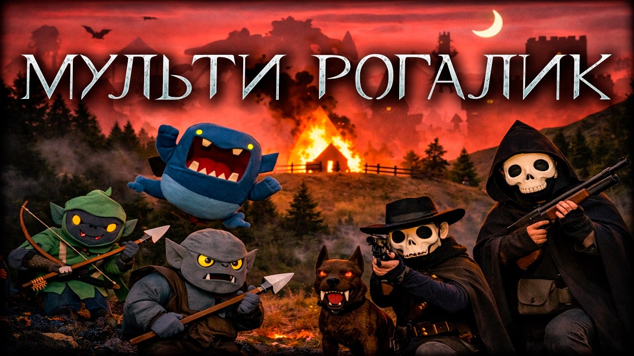 Мультяшный роглайк экстракшн шутер с кастомизацией оружия!