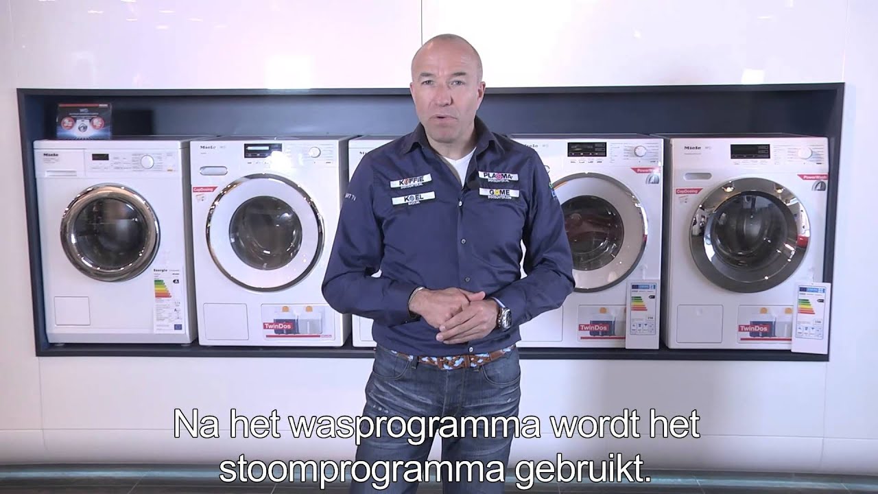 Miele WKR 770 WPS W1: De nieuwe W1 wasmachine van Miele met PowerWash en een 9 kilo vulinhoud!