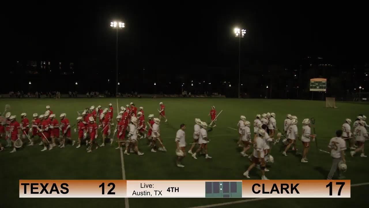 University of Texas Men's Lacrosse Live Stream