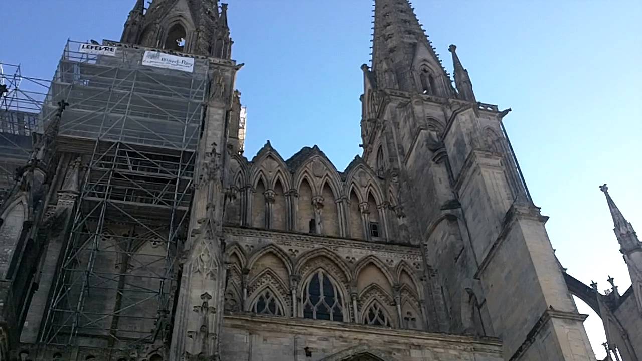 Cloches Sées (61) cathedrale 1ére sonnerie des nouvelles cloches.