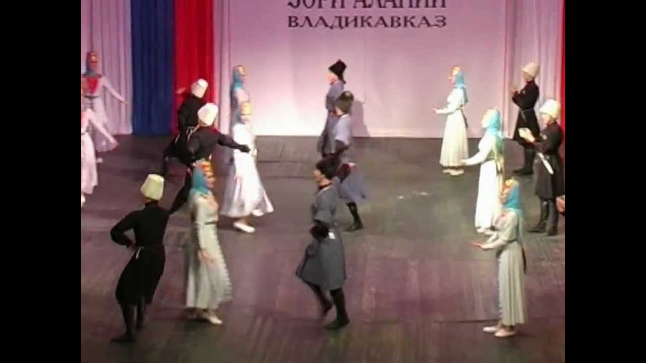 Тагаурский танец - хореография Ю.Алборова 2009 г.