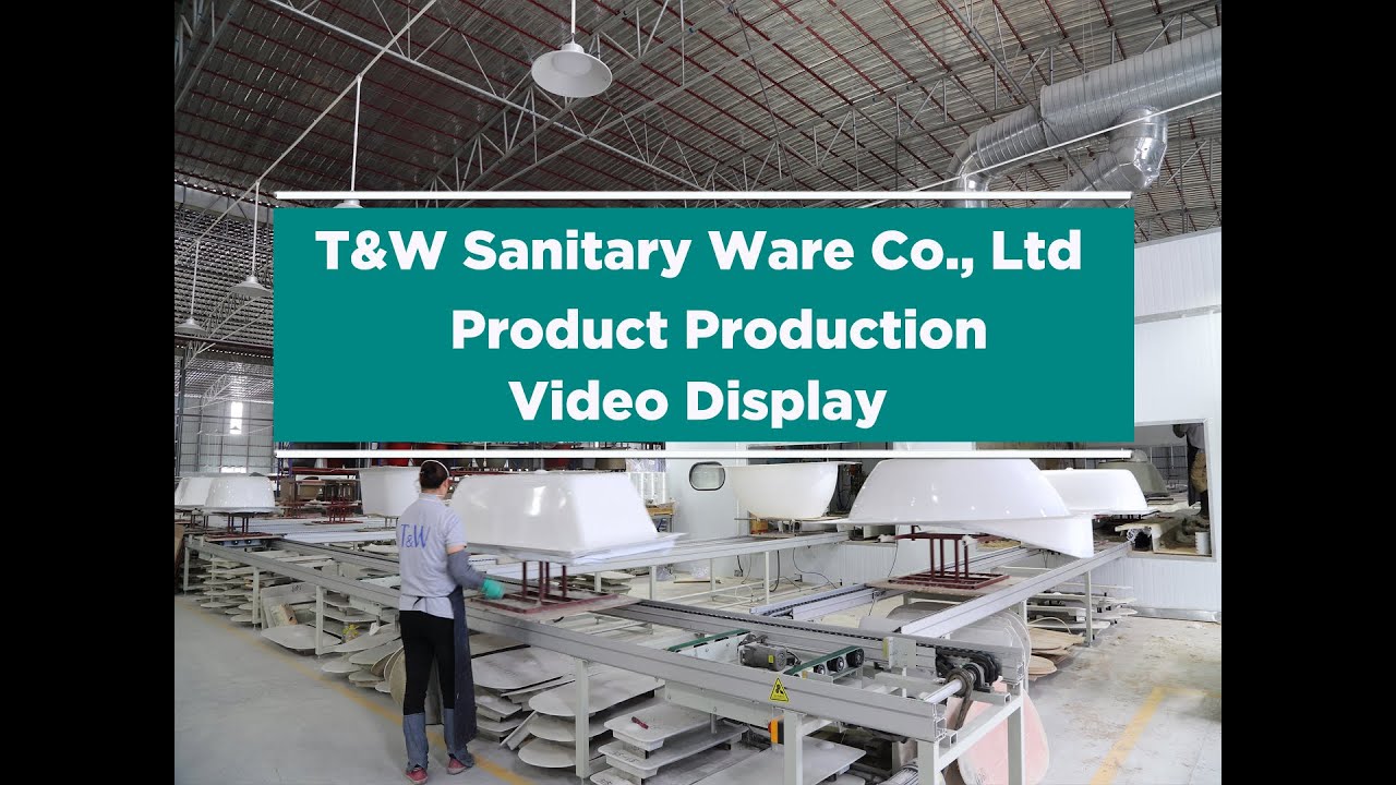 China High-End Bathtub Manufacturer - Factory & Workshop Display - T&W Sanitary Ware