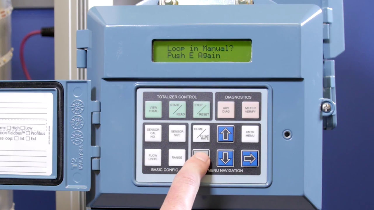 Rosemount&trade; 8712EM LOI Operation