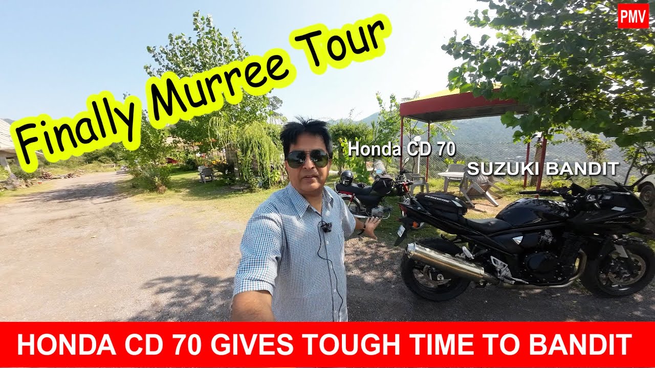 HONDA CD 70 GIVES TOUGH TIME TO SUZUKI BANDIT | PakMotoVlog