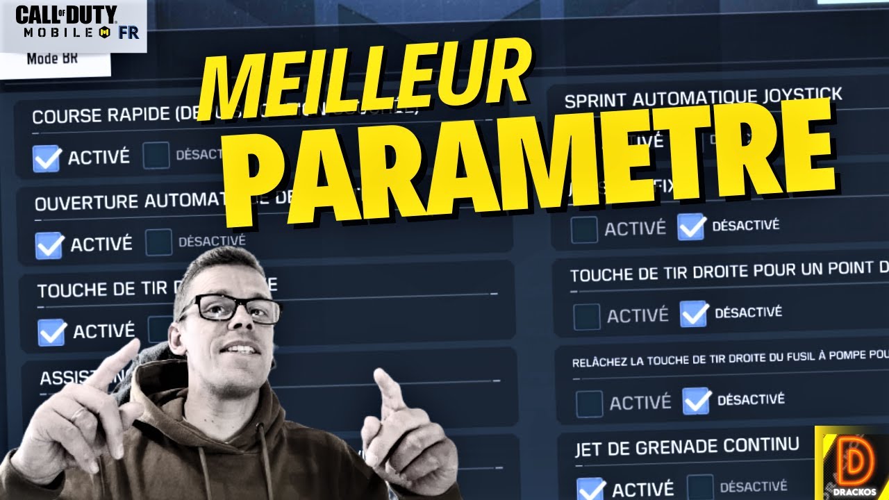 Лучшие параметры Call Of Duty Mobile BR codem en