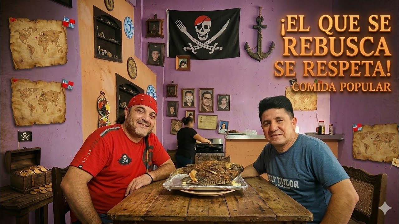 Entré a la Lamatepec por comida: El Pirata descubre el tesoro de la 
