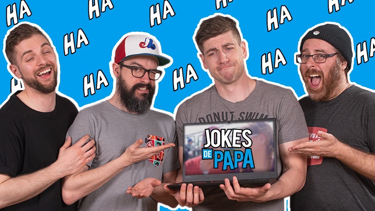 RÉAGIR À DES JOKES DE PÈRES