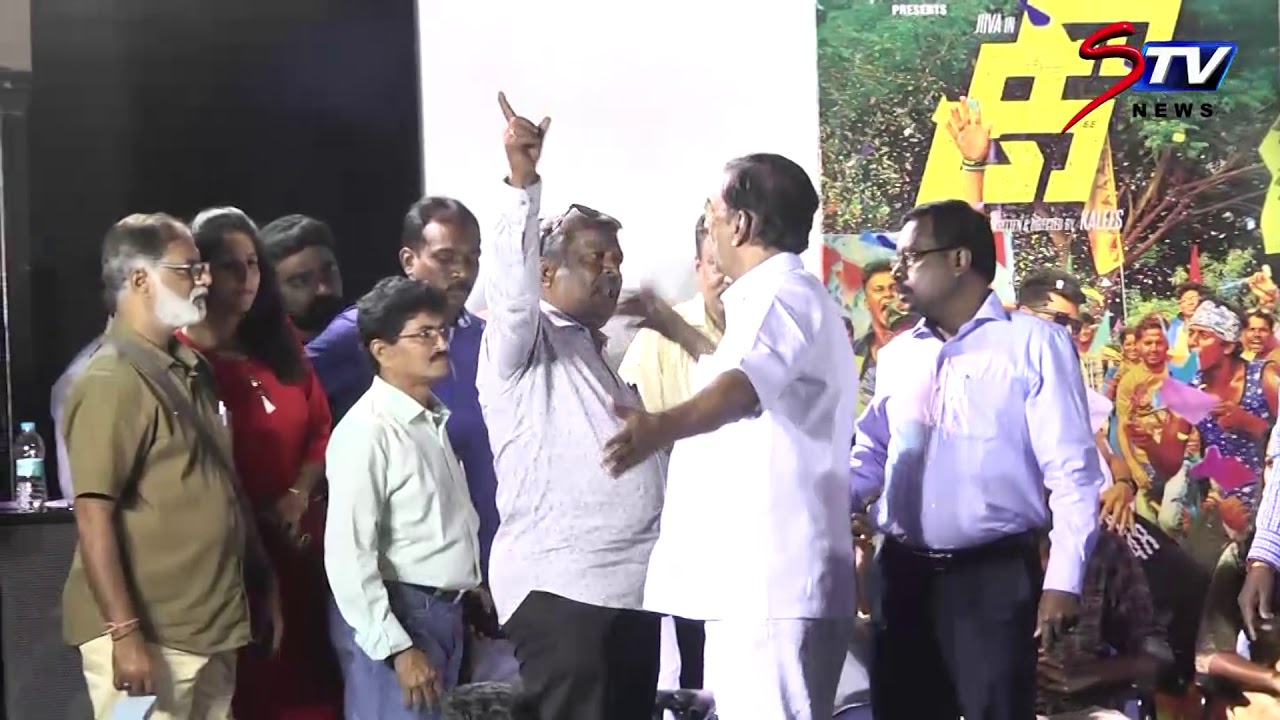 P. L. Thenappan fair on vishal @ KEE movie audio launch  | Jiiva, Nikki Galrani|STV