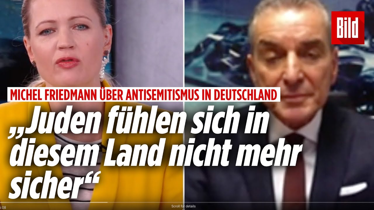 Publizist Michel Friedmann im BILD-Talk über die Salonfähigkeit von Antisemitismus in Deutschland