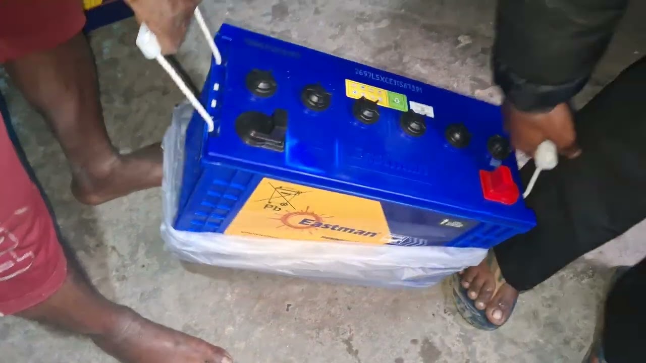 Eastman ki battery new kaise lagay#Eastman battry