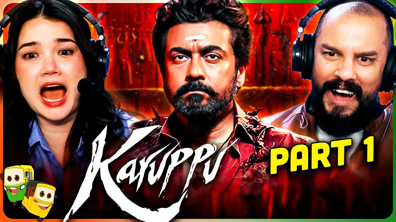 Реакция на фильм KARUPPU (Часть 1)! | Suriya | Trisha Krishnan | RJ Balaji