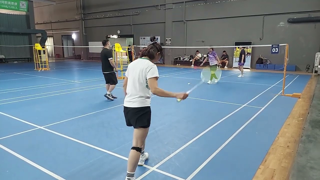 Badminton game, Zhongshan, China 2 20 26 8
