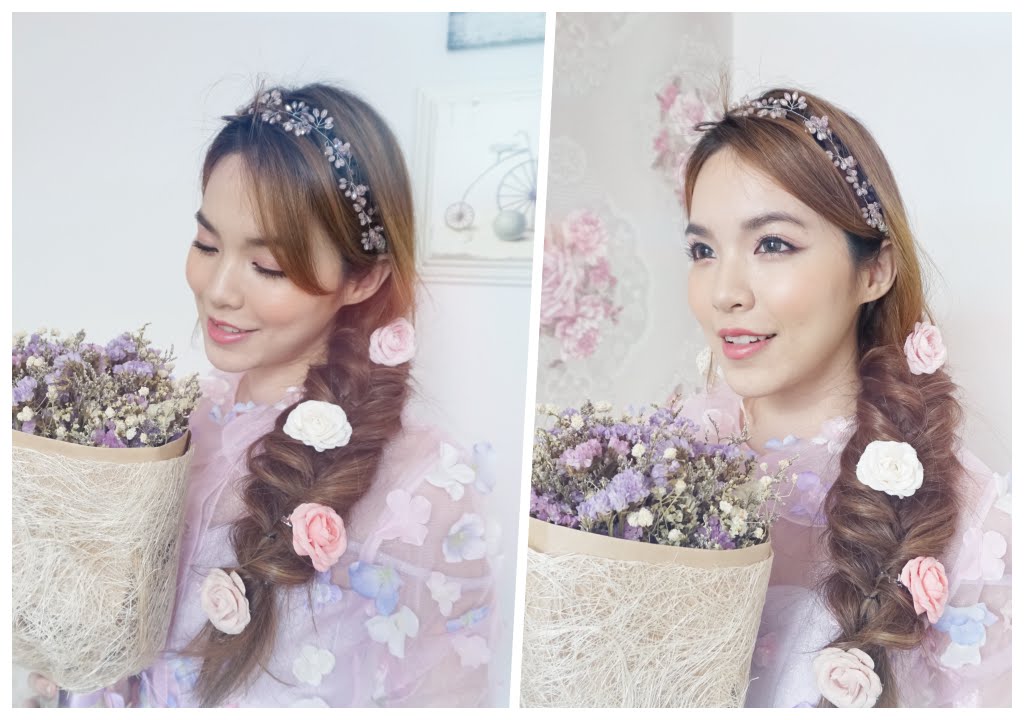 ผมสวยฟรุ๊งฟริ๊งออกงาน โดยใช้แค่หนังยางเท่านั้น | Buablink