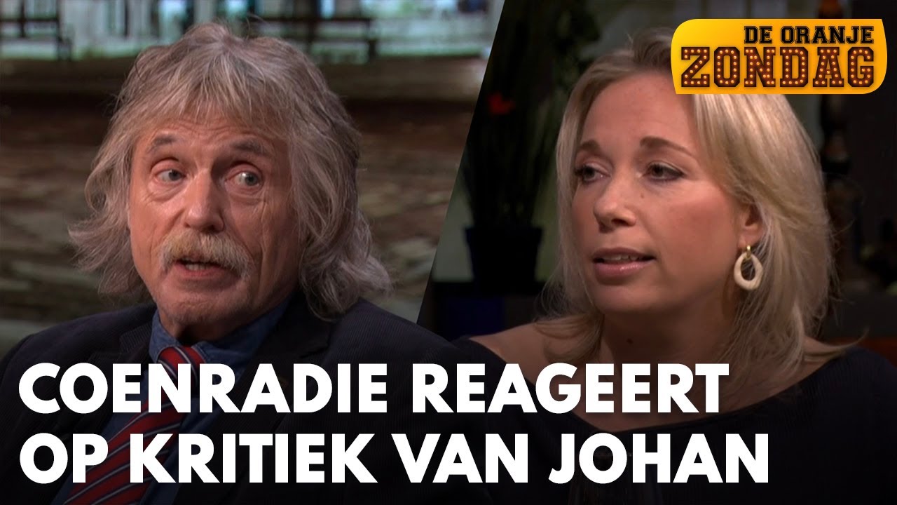 Ingrid Coenradie (Justitie en Veiligheid) reageert op stevige kritiek Johan Derksen